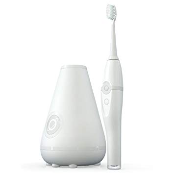 TAO Clean Sonic Electric Toothbrush & Cleaning Station, Super Nova White