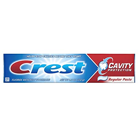 Crest Cavity Protection Toothpaste Regular - 8.2 Ounce (Pack of 4)