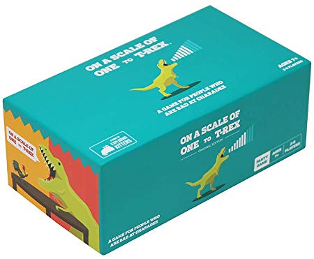 On a Scale of One to T-Rex: A Card Game for People Who Are Bad at Charades - Amazon Exclusive