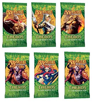 Theros 2 (Two) Player Booster Draft Set: Magic the Gathering MTG Booster Packs (6 Total Packs)
