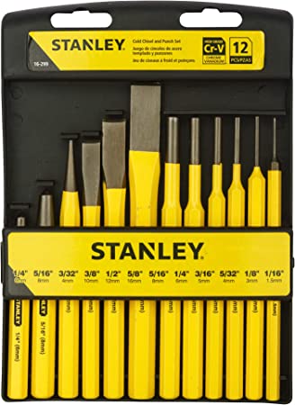 Stanley 16-299 12 Piece Punch & Chisel Kit