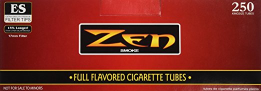 ZEN King Size Full Flavor Cigarette Tubes - 10 Boxes