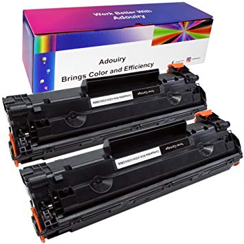 Adouiry Compatible Toner Cartridge Replacement for HP 36A CB436A