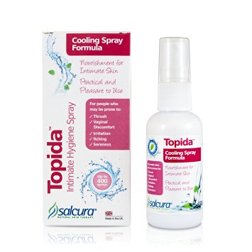 Salcura 50ml Topida Intimate Hygene Spray