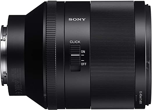 Sony SEL E Mount 50F14Z Zeiss Planar T FE 50 mm 1.4 ZA Lens - Black