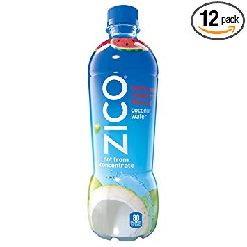 ZICO Watermelon Raspberry Coconut Water Drink, 16.9 fl oz, 12 Pack