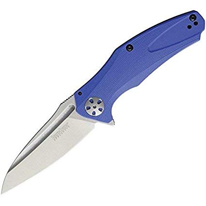 Kershaw 7007BLU Blue G10 Handle Folding Knife w/ 3.25" Wharncliffe Blade