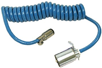 Blue Ox BX88206 Coiled Cable with Female Receptor