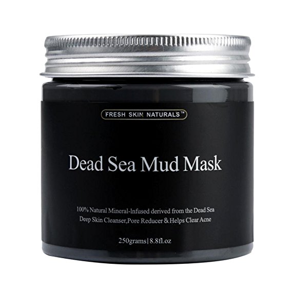 Jinjin 250g Pure Body Naturals Beauty Dead Sea Mud Mask for Facial Treatment