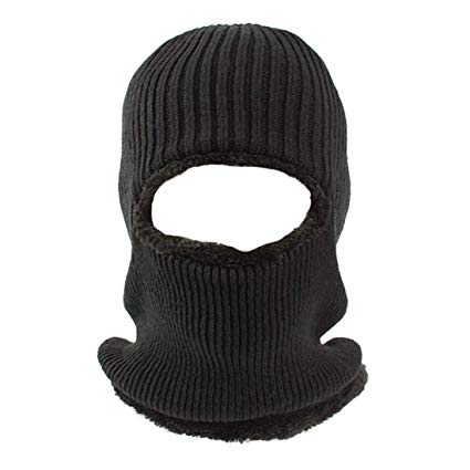 Pogah Balaclava Ski Mask, Fleece-Hood - Winter Beanie Hat Windproof Face Mask for Men Women