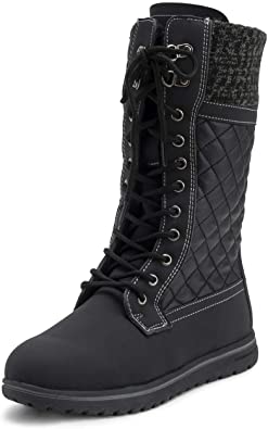 Polar Products Womens Rain Thermal Warm Snow Winter Knee High Waterproof Boots