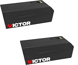 Victor M250BSR-2 Indoor Electronic Humane Mouse Trap - No Touch, No See Electric Mouse Trap - 2 Pack