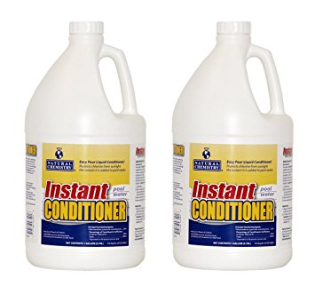 2 Natural Chemistry 07401 Spa Swimming Pool Conditioner Stabilizer - 1 Gal Each