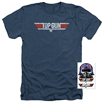 Popfunk Top Gun Distressed Logo T-Shirt and Exlcusive Stickers