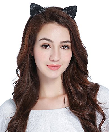 Cat Ears Halloween Headband Costume Antlers Reindeer Christmas Headband for Holiday