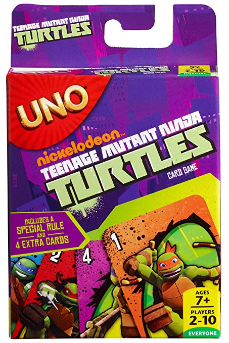 Teenage Mutant Ninja Turtles UNO Card Game