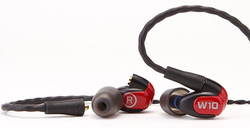 Westone W10 Single Driver IEM Earphones with Detachable Cable - Black