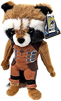 Marvel Guardians of The Galaxy 8" Rocket Raccoon Plush Collectible Toys