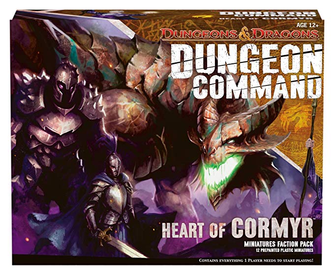Dungeons and Dragons Command Heart of Comyr Board Game