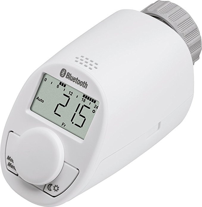 eQ-3 - Testina termostatica radiatore digitale Bluetooth controllo APP smartphone crono