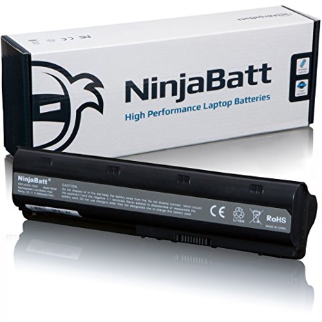 NinjaBatt 9 Cell Laptop Battery for HP Pavilion G6 G62-144DX G62-340US G62-367DX G62-435DX G42-415DX – High Performance [9 Cells/6600mAh/73wh]