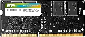 SP Silicon Power 8GB-DDR4-RAM-2400MHz (PC4 19200) 260 Pin SO-DIMM 1.2V Laptop Memory Module - Low Voltage, Single Pack-2400MHz, FBE-SU008GBSFU240B02ED