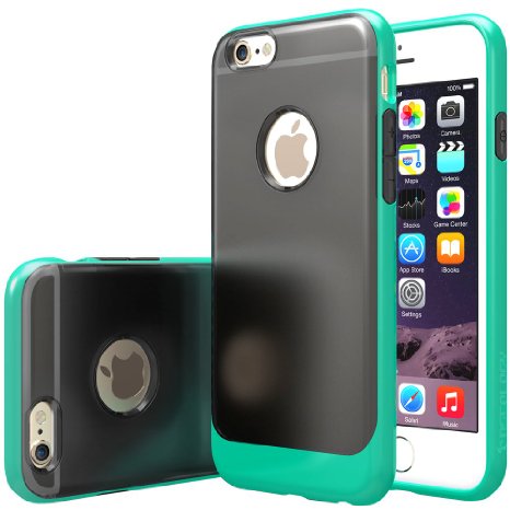 iPhone 6 Case, Caseology® [Frostback Series] Translucent Matte Bumper [Turquoise Mint] [Shock Absorbent] for Apple iPhone 6 (2014) & iPhone 6S (2015) - Turquoise Mint