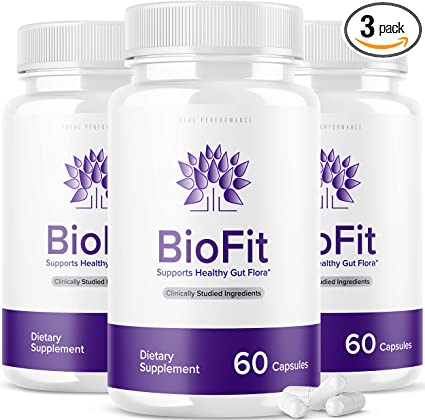 IDEAL PERFORMANCE Biofit Probiotic Pills Bio Fit Supplement (3 Bottles)