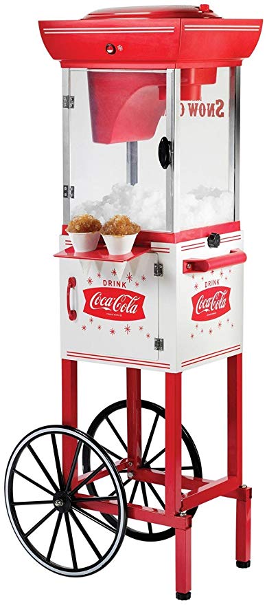 Nostalgia SCC399COKE Coca-Cola Snow Cone Cart