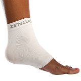 Zensah Ankle Support - Compression Ankle Sleeve Lightweight Ankle Brace Relieve Plantar Fasciitis - Best Ankle Support for Running Basketball Walking Jogging and Everyday Wear
