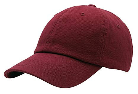 Top Level Baseball Cap for Men Women - Classic Cotton Dad Hat Plain Cap Low Profile