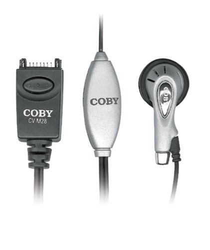 Coby CVM28 Hands-Free Earphone w/ Microphone for Nokia 5100/6100 Series (Discontinued by Manufacturer)