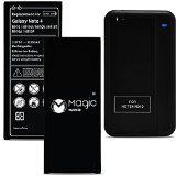 Galaxy Note 4 Battery MagicMobile Premium Pack 1x Wall Dock Charger With 2x Slim Battery High Capacity 3220mAh N910 Verizon T-Mobile  ATampT Sprint   Compatible Only with Samsung Galaxy Note 4