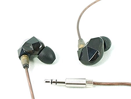 VSONIC VSD3 Black High Fidelity Professional Quality Stereo Inner-Ear Earphones