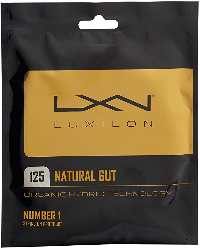 Luxilon Natural Gut Tennis String Natural ()