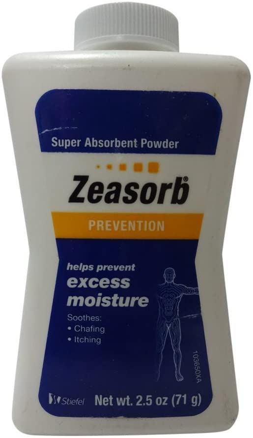 Zeasorb Excess Moisture 2.5 Oz (5 Pack)