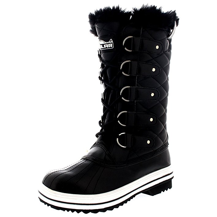 Polar Women's Nylon Tall Winter Snow Boot