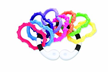 Nuby Playlinks Teether, 8-Pack