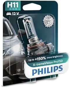 Philips X-tremeVision Pro150 Xtreme Vision Pro 150 Car Headlight Bulb H11 (Single)