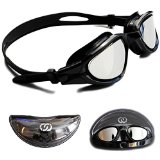 BLACK FRIDAY Only 799 Swim Goggles for Men and Women with Swimming Goggles Case