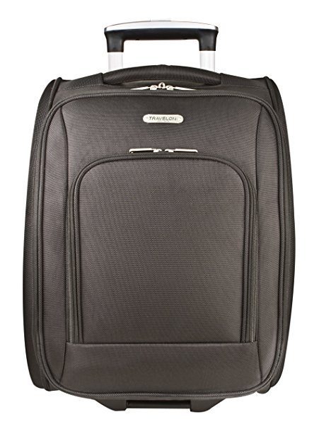 Travelon 18 Inch Wheeled Underseat Carry On Bag, Black, One Size