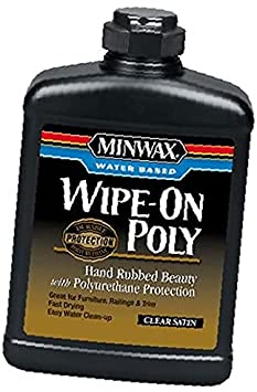 Water-Base Wipe-On Polyurethane 1 Set of 16fl oz