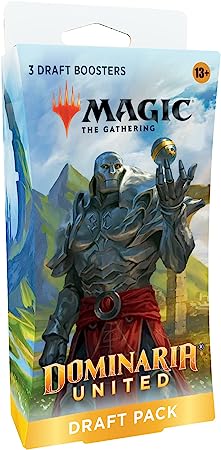 Magic: The Gathering Dominaria United 3-Booster Draft Pack | 45 Magic Cards