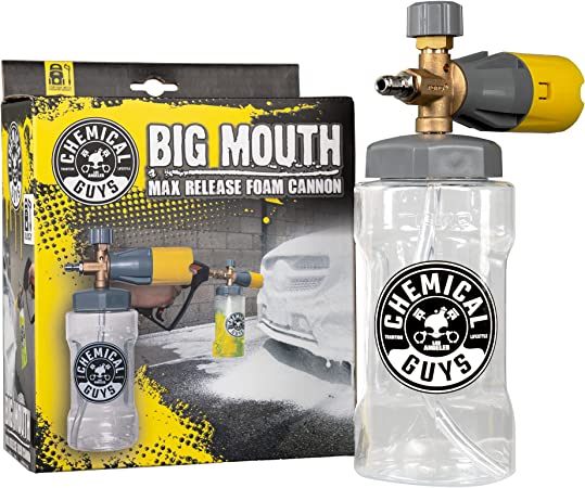 Chemical Guys EQP324 Big Mouth Max Release Foam Cannon (Car Wash, Home Wash & Boat Wash Foam Cannon That Connects to Your Pressure Washer)