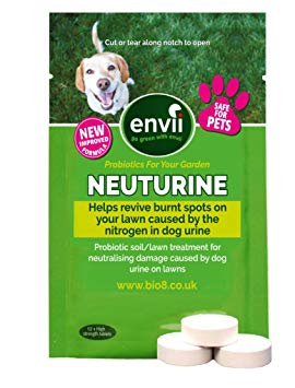 Envii Neuturine – Dog Urine Neutraliser Tablets Repairs Lawn Burn Sports Caused by Dog Wee – 12 Tablets
