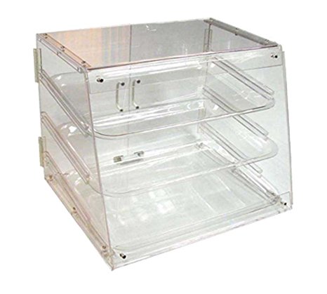 Winco ADC-3 3-Tier Pastry Display Case, Acrylic