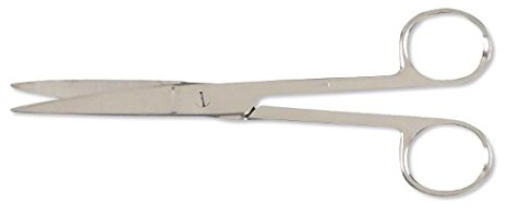 Frey Scientific 583185 Mayo Style Stainless Steel Surgical Dissecting Scissor, 5-1/2" Length