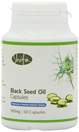 Shifa Lifeherbs 500mg Black Seed Oil - Pack of 60 Capsules