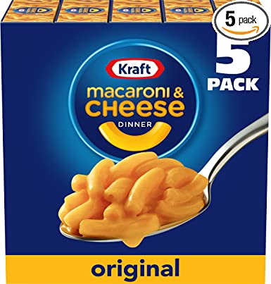 Kraft Mac & Cheese 7.25 Oz, 5 Ct