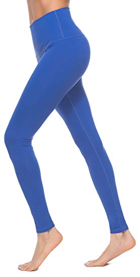 Charaland High Waist Yoga Pants Workout Leggings Athletic Pants Spandex Power Flex
